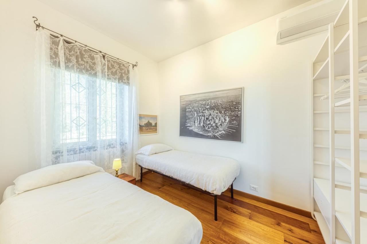 Apartamento Casaviva - Ampio Trilocale Vista Mare Con Piscina - Pieve Alta Pieve Ligure Exterior foto